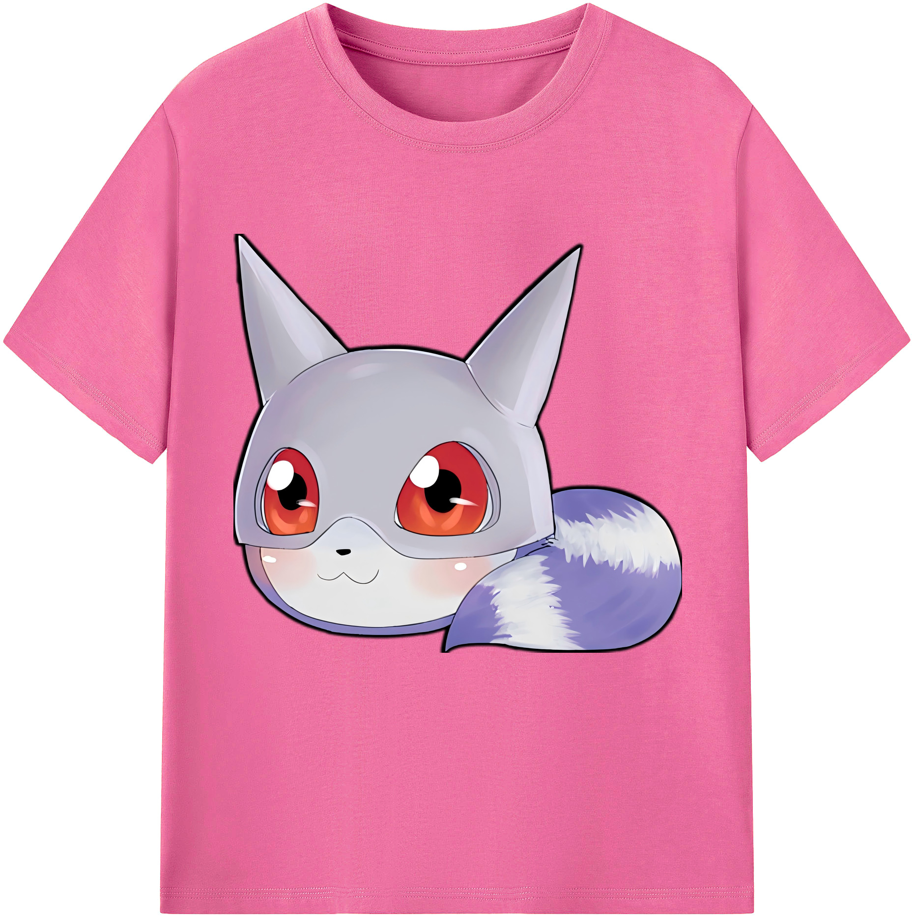 （画像用） Digimon デジタルモンスター/デジモン レディースカジュアルプリントTシャツ（綿100％）
